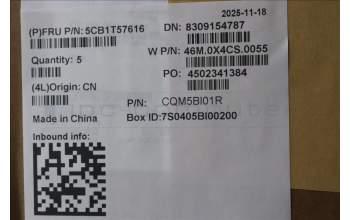 Lenovo 5CB1T57616 C-Cover with keyboard, Slovenian, Arctic Grey, Backlight, UK