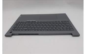 Lenovo 5CB1T57623 C-Cover with keyboard, Ukraine, Arctic Grey, Backlight, US