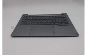 Lenovo 5CB1T57674 C-Cover with keyboard, Czech Slovakian, Arctic Grey, Backlight, UK