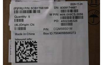 Lenovo 5CB1T66189 C-Cover with keyboard, Russian, Arctic Grey, Backlight, US