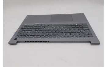Lenovo 5CB1T66190 C-Cover with keyboard, Slovenian, Arctic Grey, Backlight, UK