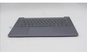 Lenovo 5CB1U73129 C-Cover with keyboard, English, Luna Grey, Backlight, US