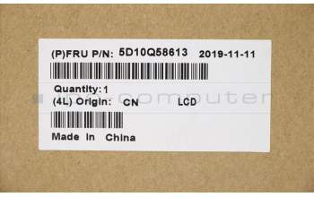 Lenovo 5D10Q58613 Lenovo LCD Module, 15.6\", FHD, Touch, Anti-Glare, IPS, 300nit
