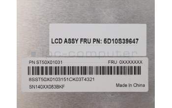 Lenovo 5D10S39647 LCD module Q 82A1 UHD GL