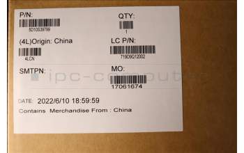 Lenovo 5D10S39799 Lenovo LCD Module, 17.3\", HD+, Non-Touch, Anti-Glare, TN, 250nit