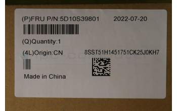 Lenovo 5D10S39801 DISPLAY LCD MODULE C 82SH LAI+BOE 2.2K