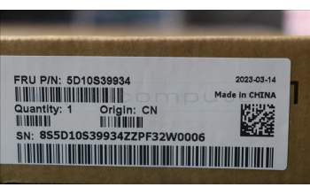 Lenovo 5D10S39934 Lenovo LCD Module,13.3\",WQXGA,Touch,Anti-Glare,IPS,400nit,110%SRGB