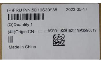 Lenovo 5D10S39938 Lenovo LCD Module, 14\", WUXGA