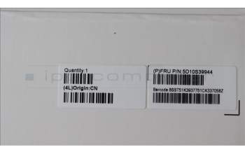 Lenovo 5D10S39944 Lenovo LCD Module,16\",WUXGA,Touch,Anti-Glare,IPS,300nit,45%NTSC