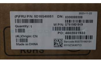 Lenovo 5D10S40051 Lenovo LCD Module, 14\", WUXGA, Touch