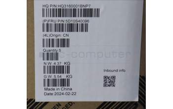 Lenovo 5D10S40096 Lenovo LCD Module,16\",WUXGA,Touch,Glare,IPS,300nit,45%NTSC