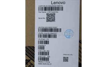 Lenovo 5D10S40237 Lenovo LCD Module, 14\", 2.8K, Touch, Glare, Anti-smudge, OLED, 500nit, 100%DCI-P3, Luna Grey, W/5M Camera