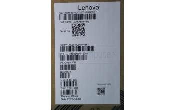 Lenovo 5D10S40306 Lenovo LCD Module, 16\", WUXGA, Touch, Glare, IPS, 300nit, 45%NTSC, Cosmic Blue