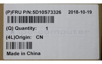 Lenovo 5D10S73326 Lenovo LCD Module, 15.6\", FHD, Touch, Anti-Glare, IPS, 300nit, 72%NTSC