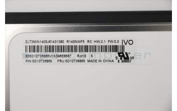 Lenovo 5D10T36865 DISPLAY IV R140NWF5 RC2.1 AG FHDI Oncell
