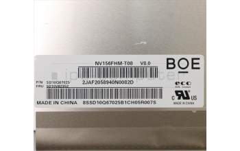 Lenovo 5D10V82352 DISPLAY BOE 15.6 FHD LCLW IPS AG