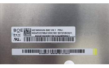Lenovo 5D10V82441 DISPLAY BOE 16.0 WUXGA IPS AG