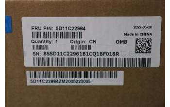 Lenovo 5D11C22964 DISPLAY FRU BO NE156QUM-N6C V8.1 UHDI AG