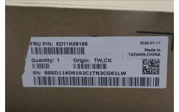 Lenovo 5D11K06188 Lenovo DISPLAY,16\",WUXGA,Touch,Anti-Glare,IPS,300nit,45%NTSC