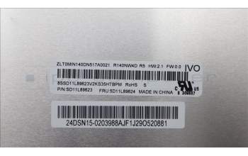 Lenovo 5D11L89624 DISPLAY IVO R140NW4D R5 HW:2.1 14.0 WUX