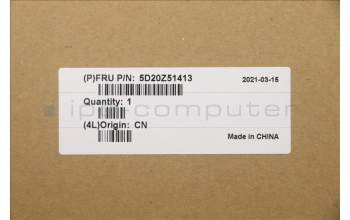 Lenovo 5D20Z51413 Keyboard External, Docking, Swiss, Slate Grey, Backlight