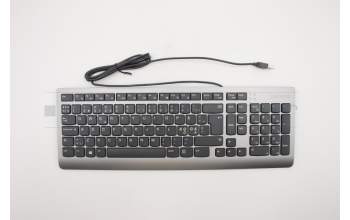 Lenovo 5D50U84420 Keyboard External,USB,Nordic,Grey