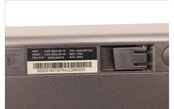 Lenovo 5D50U84475 Keyboard External,USB,Lithuanian,Black