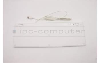 Lenovo 5D50U84482 Keyboard External,USB,USA English,White,Non_Backlight