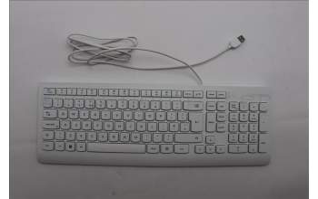 Lenovo 5D50U84560 Keyboard External,USB,UK English,White