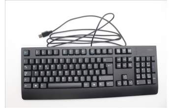 Lenovo 5D50U84643 AI Keyboard External,USB,Portuguese,Black