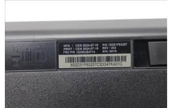 Lenovo 5D50U84714 AI Keyboard External,USB,Belgium English,Black