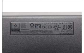 Lenovo 5D50U84767 AI Keyboard External, USB, US English, Black