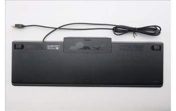 Lenovo 5D50U84776 AI Keyboard External, USB, Danish, Black