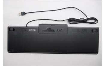 Lenovo 5D50U84777 AI Keyboard External, USB, Dutch, Black