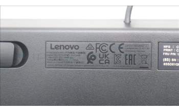 Lenovo 5D50U84782 AI Keyboard External, USB, Greek, Black