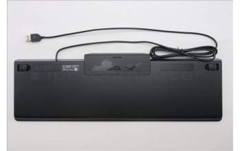 Lenovo 5D50U84786 AI Keyboard External, USB, Iceland, Black