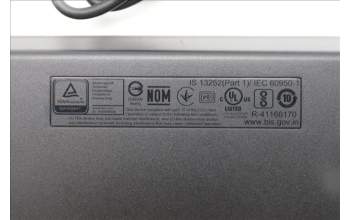 Lenovo 5D50U84790 AI Keyboard External, USB, Spanish LA, Black