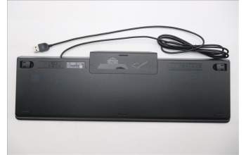 Lenovo 5D50U84791 AI Keyboard External, USB, Norwegian, Black