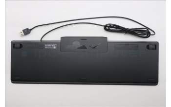 Lenovo 5D50U84806 AI Keyboard External, USB, Slovenian, Black
