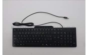 Lenovo 5D50U84814 AI Keyboard External, USB, Czech/Slovakian, Black