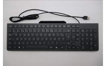 Lenovo 5D50U84826 Keyboard External, USB, French, Luna Grey