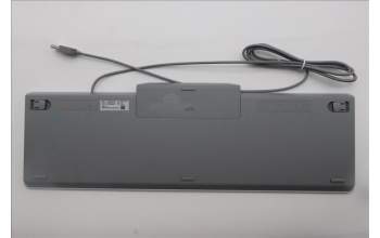 Lenovo 5D50U84863 Keyboard External, USB, US English, Cloud Grey