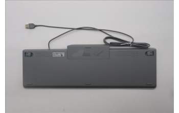 Lenovo 5D50U84874 Keyboard External, USB, French, Cloud Grey