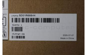 Lenovo 5D51R66644 SMC KBD-Spanish A1