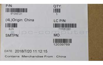 Lenovo 5F10N67231 Lüfter L 80VR Left