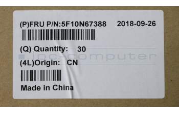 Lenovo 5F10N67388 Lüfter Lüfter C 80X8