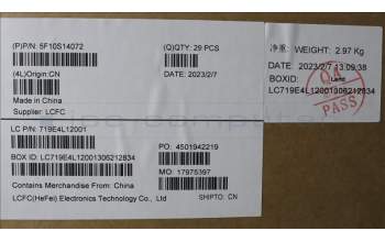 Lenovo 5F10S14072 FAN 82XA