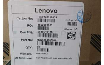 Lenovo 5F10S14153 Lüfter Lüfter H 83DR UMA AMD/INTEL PK