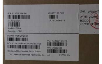 Lenovo 5F10S14198 Lüfter Lüfter L 83LK FORCECON