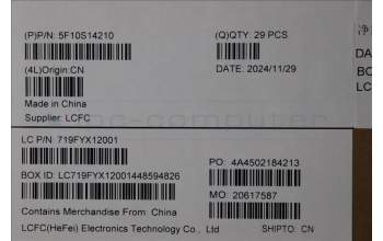 Lenovo 5F10S14210 FAN 83K2 AVC